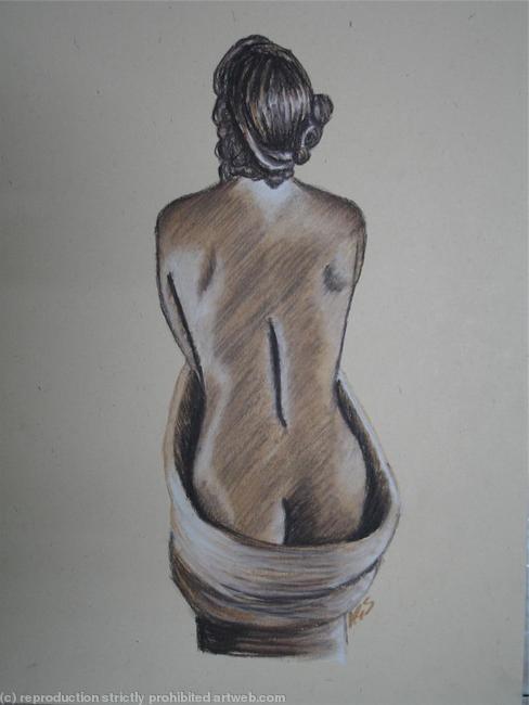 Female Nude 7 Browns - SOLD