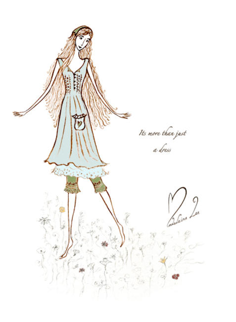 Swedish Interior designs summer clothes card
