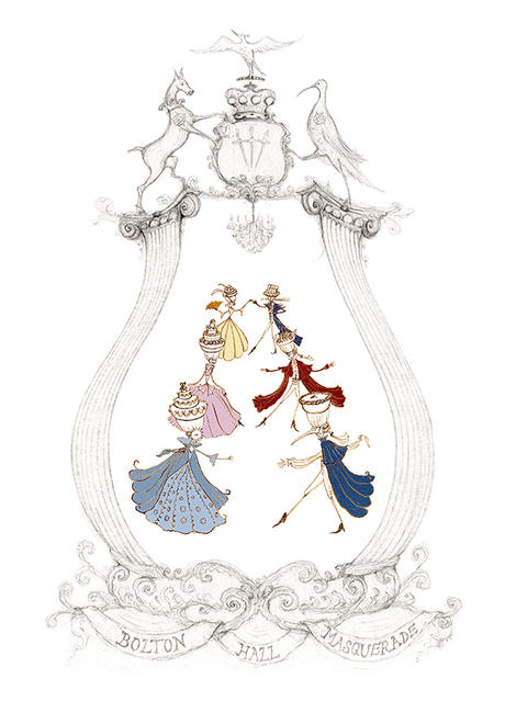 Bolton Hall Masquerade Ball Menu