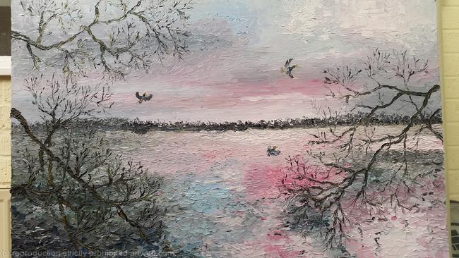 Sunset over the Lough