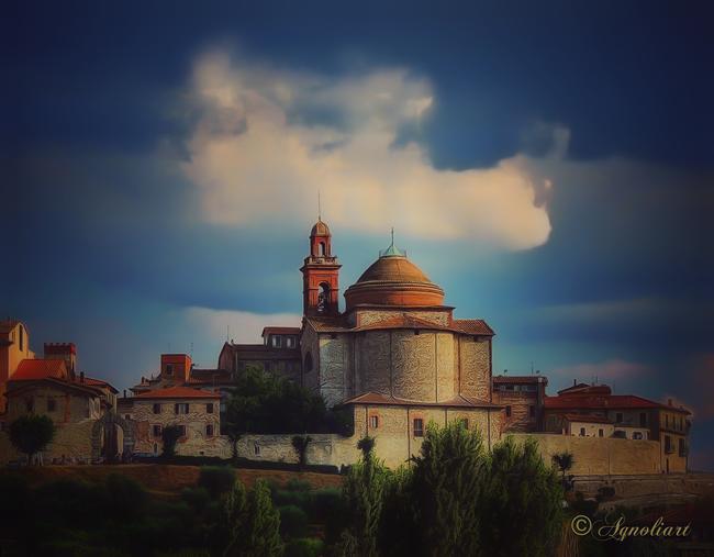 Castiglione del lago italy