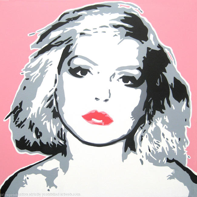 Atomic Acrylic on box canvas width=