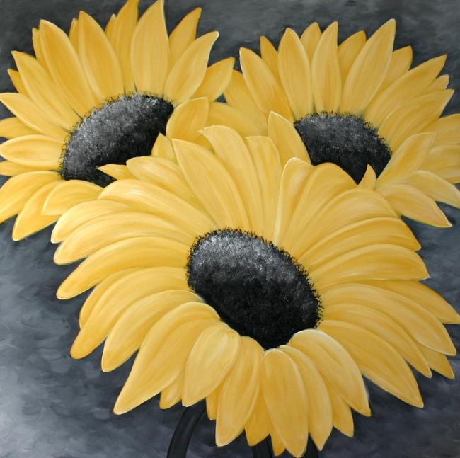 Sunflower Serenade I