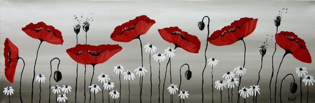 Poppies and Daisies
