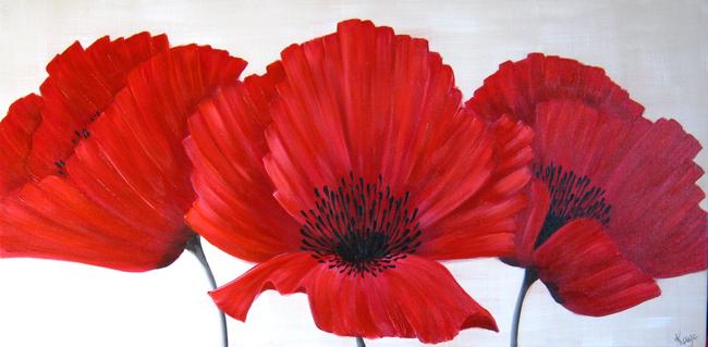 Linen Poppies 1