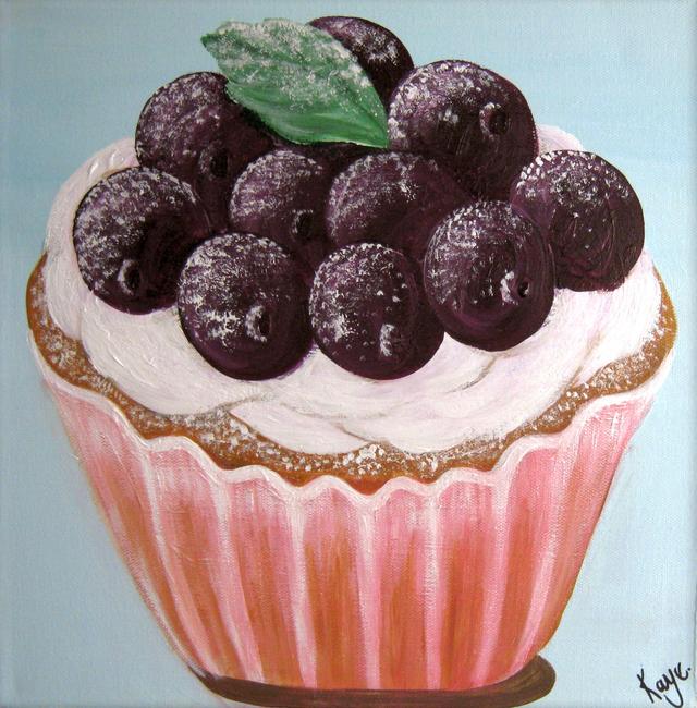Blueberry Cupcake