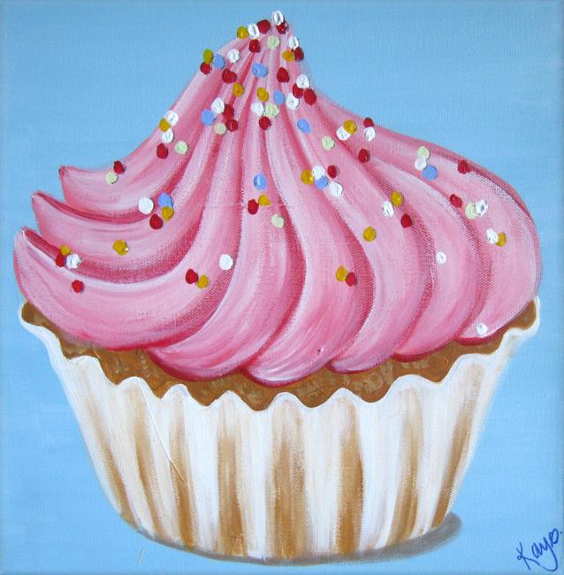 Strawberry Cream Cupcake