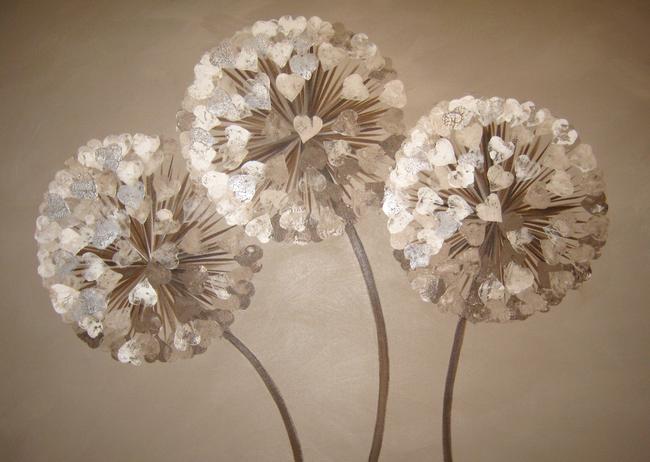 Chocolate Allium Hearts