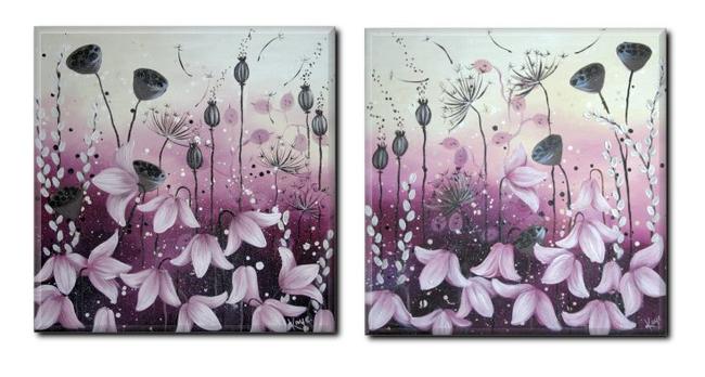 Seedpods Diptych