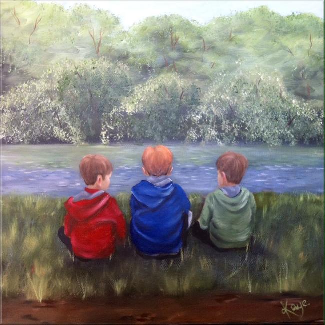 Brothers by the Canal