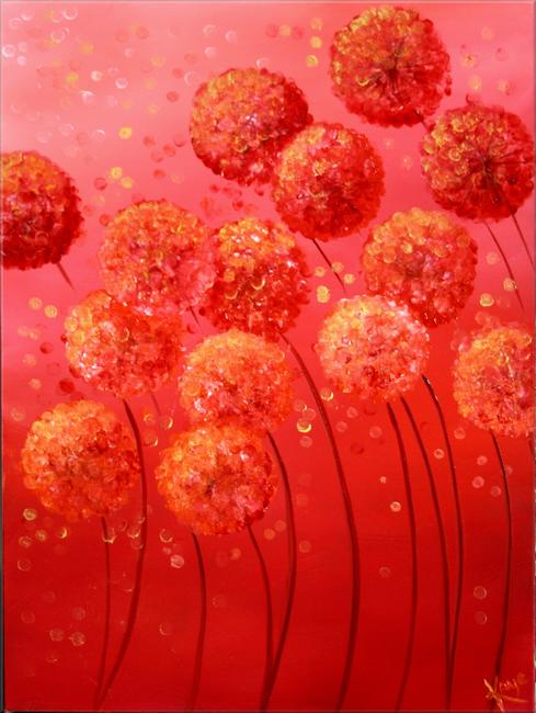Golden Sunset Alliums