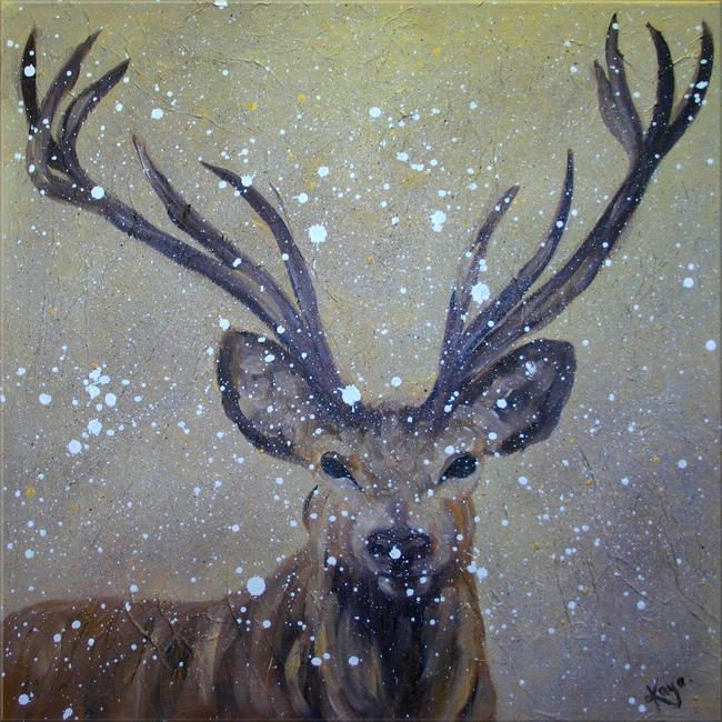 Winter Stag
