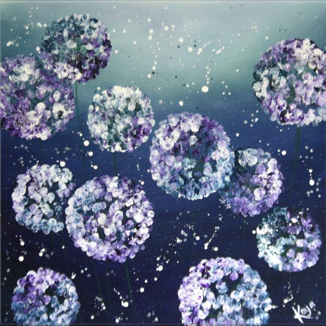 Magical Alliums (blue)
