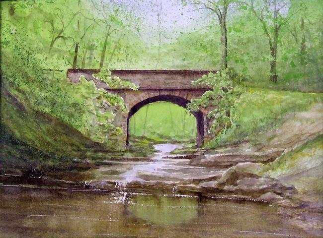 Bridge near Falling Foss