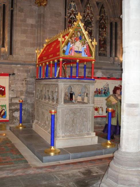The St Thomas Cantilupe Shrine Hereford Cathedral