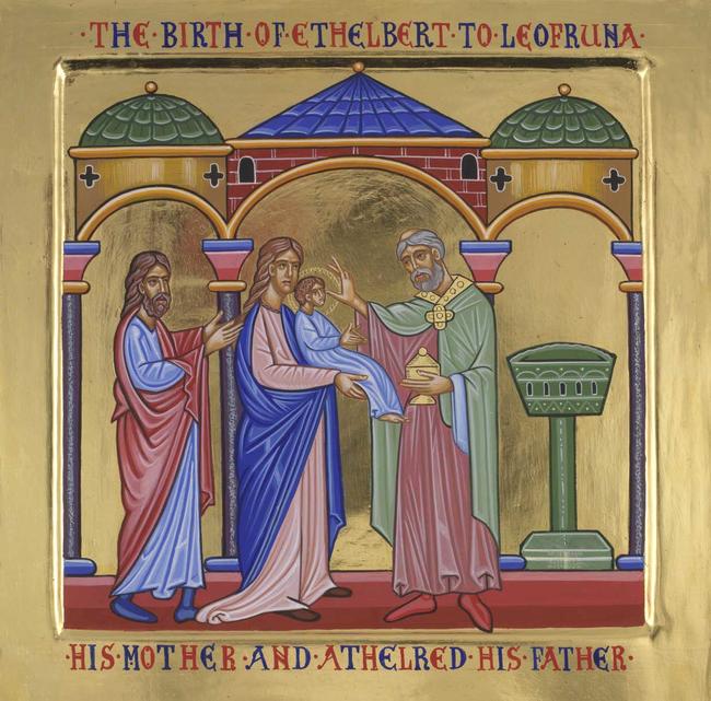 scene from the life of St Ethelbert
