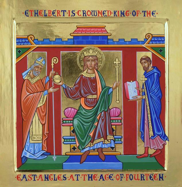 scene from the life of St Ethelbert