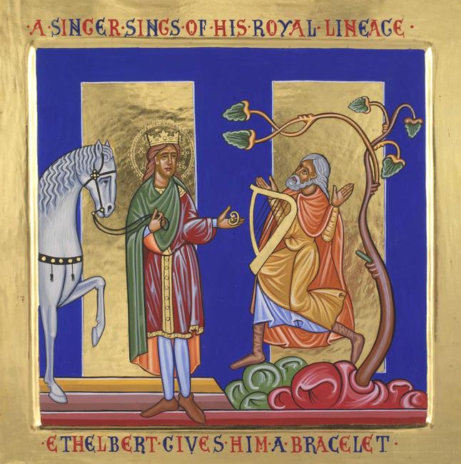 scene from the life of St Ethelbert