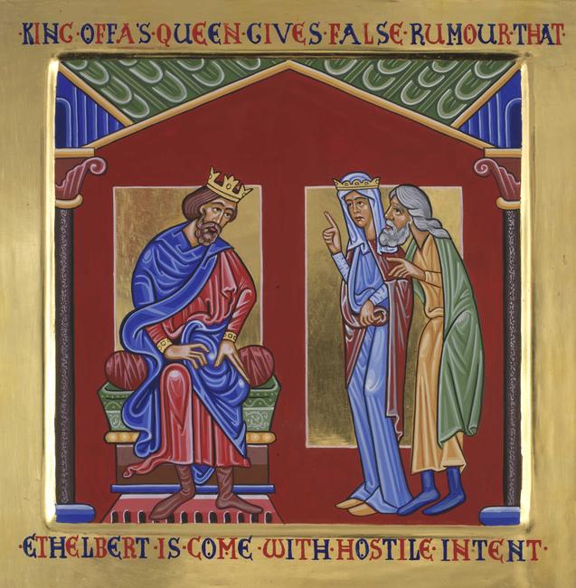 scene from the life of St Ethelbert