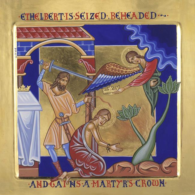 scene from the life of St Ethelbert
