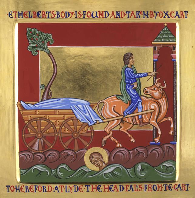 scene from the life of St Ethelbert