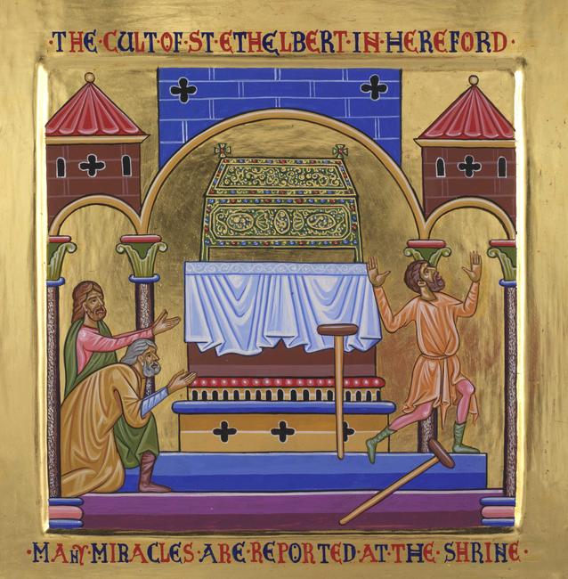 scene from the life of St Ethelbert