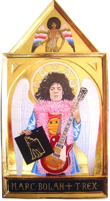 marc bolan (hub cap diamond star halo)