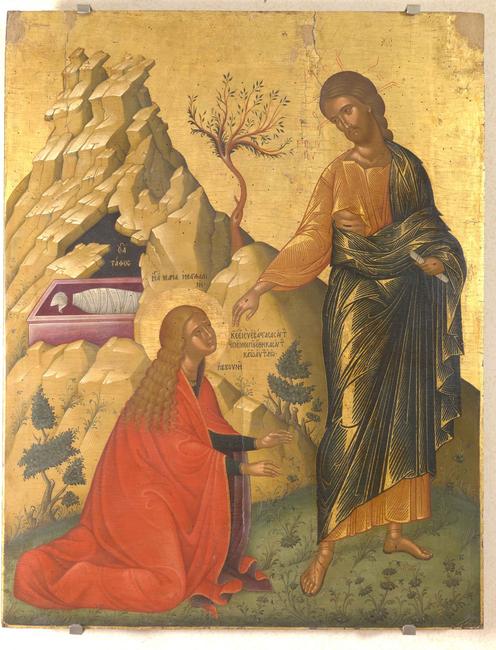 The Institutes famous beautiful 'Noli me Tangere' Icon