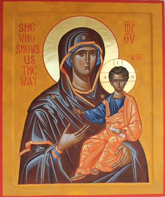 Mother of God Hodegitria, She Who Shows Us The Way,