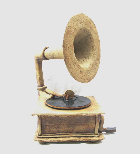 Old phonograph gramophone