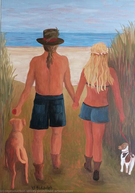 Walking in the Dunes
