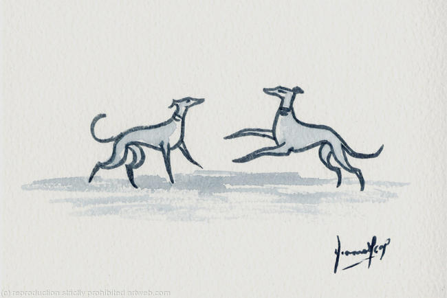 PLAYTIME No.6937 Whippet