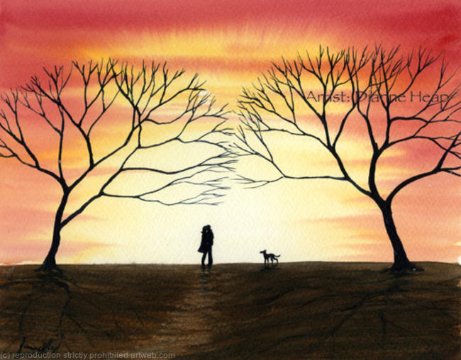 SOUL MATES No.7009 Sunset Lovers