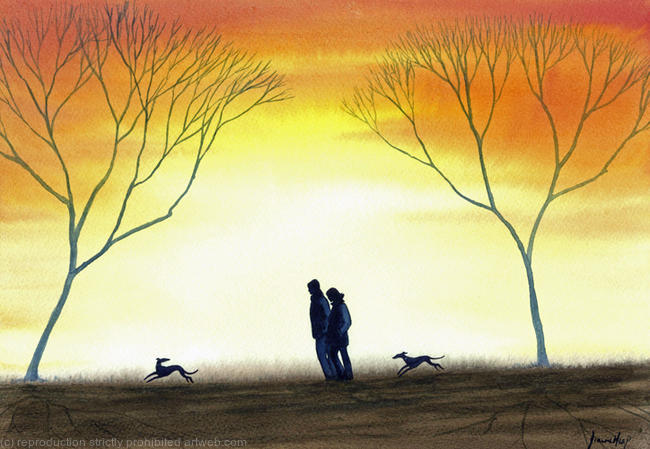 Last Run No.6794 Whippet Sunset