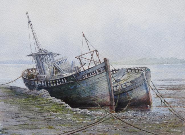 Old boats on Mull