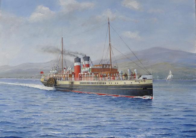 Clyde Paddle Steamer