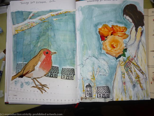 Pages from my visual diary