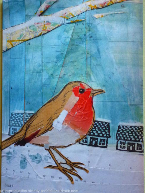 Robin greeting card