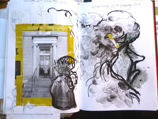 Pages from visual diary