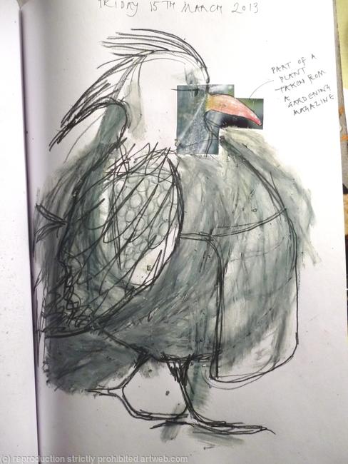 Page from visual diary