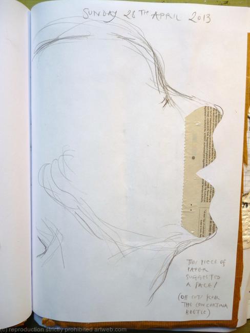 Page from visual diary