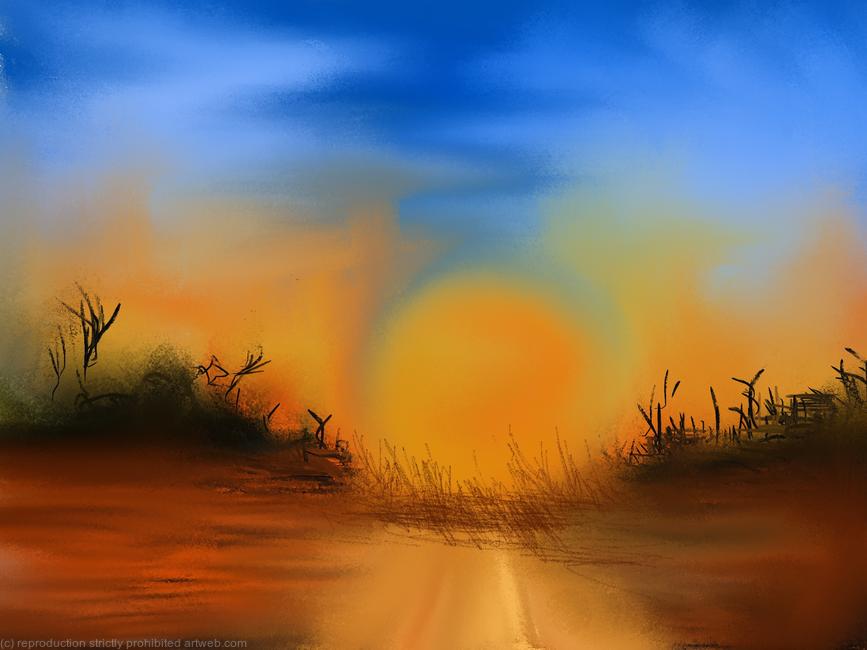 Sunset In The Dunes