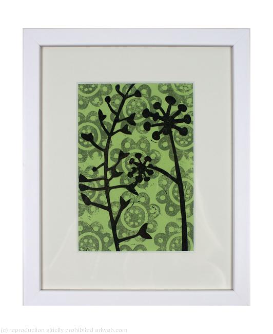 Little Weed and Ivy on Green