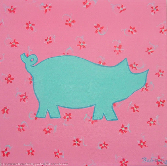 Blue Piggy in the Middle