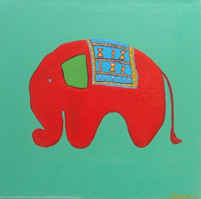 Ruby Elephant