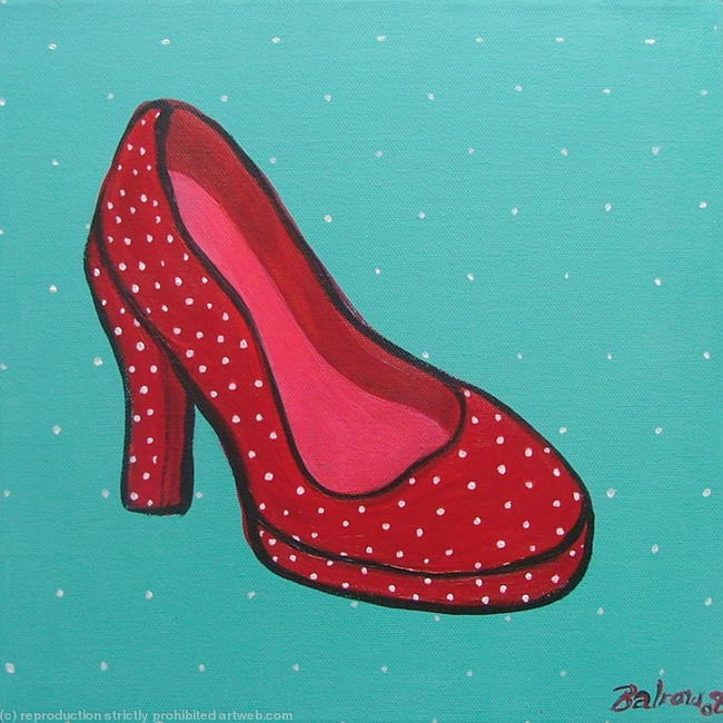 Ruby Spotty Slips
