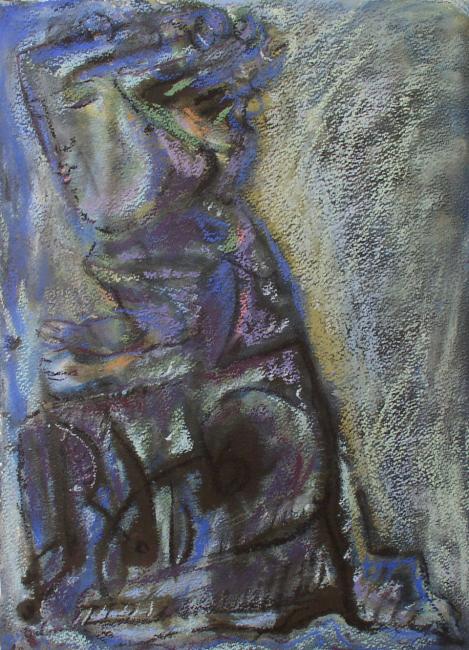 Kneeling Figure