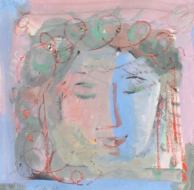Head in Contemplation