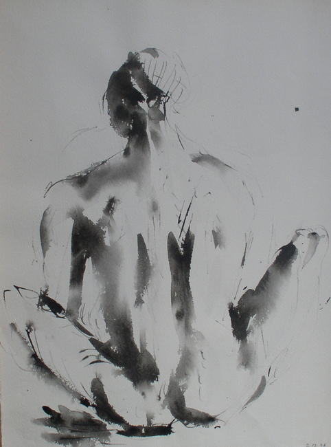 Seated African Woman
