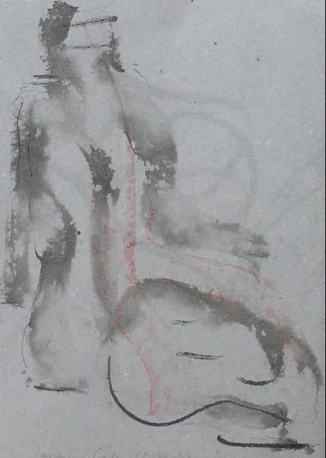 Seated Man with Beard